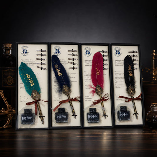 Harry Potter Quill Feather Pen Set(2 Packs) Net Price Rs.295