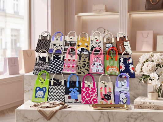 Canvas Knitted Sling( 3 bags) Net Price Rs.160