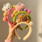 Cute Bear Plush HairBand(MOQ 3) Net Price Rs.70