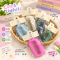 Cute plushy hair claw (5 Pcs) Net Price Rs.30