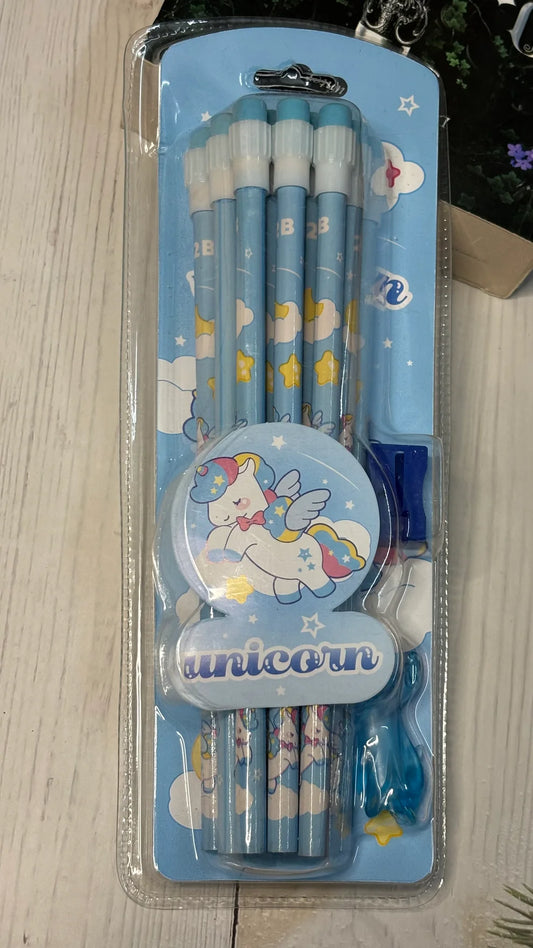 12 pcs Pencil Stationery gift set(Pack of 3) Net Price Rs.68