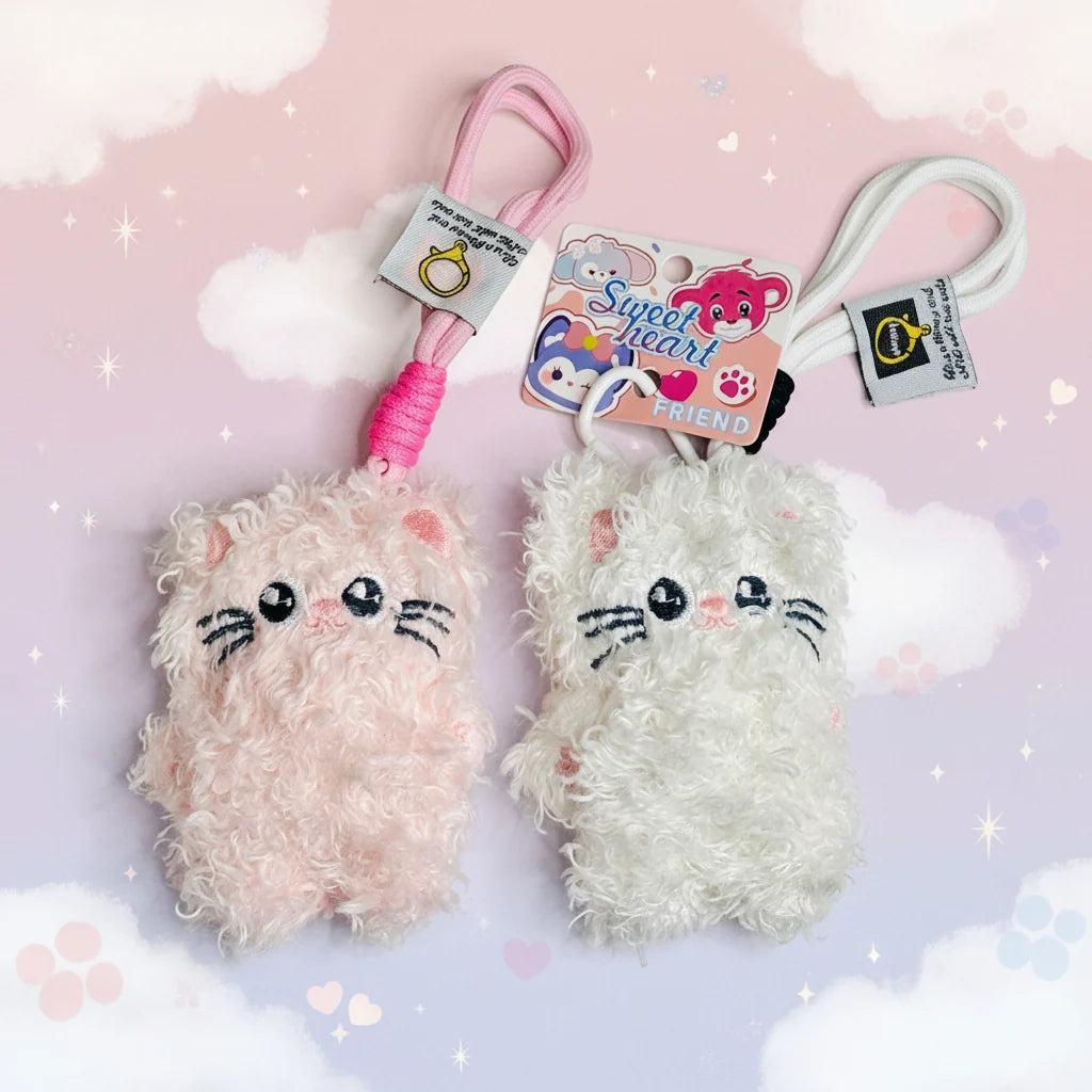 Mini plushies bag charms (2 Pcs) Net Price Rs.130