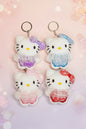 Medium sized Hello Kitty Plushies Keychain (3 Pcs) Net Price Rs.55