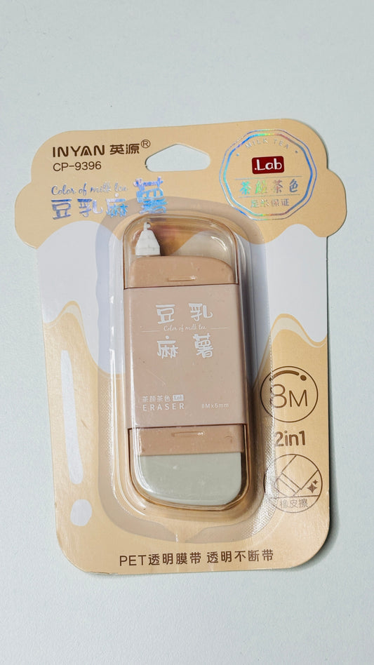 2 in 1 Correction tape plus eraser (4 Pcs) Net Price Rs.38