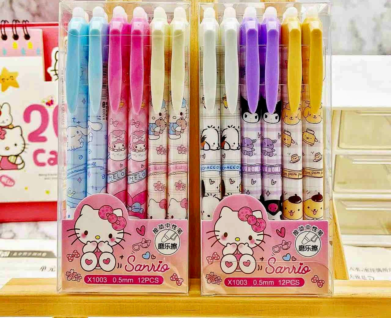 Sanrio Erasable Pen Box (2 boxes) Net Price Rs.105