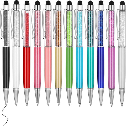 Crystal Pen with Stylus (5 pcs) Net Price Rs.35