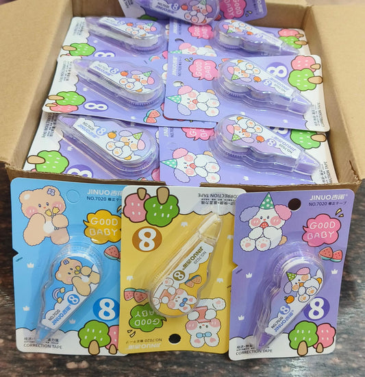 Bear Correction Tape(6 pcs) Net Price Rs. 30