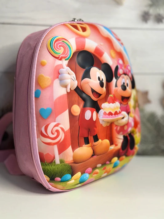 3D Hard Shell Backpack (2 pcs) Net Price Rs.180