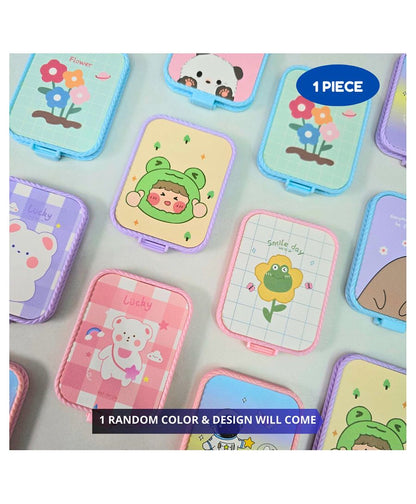 Cute Dual Sided Travel mirror (6 pcs) Net Price Rs.45