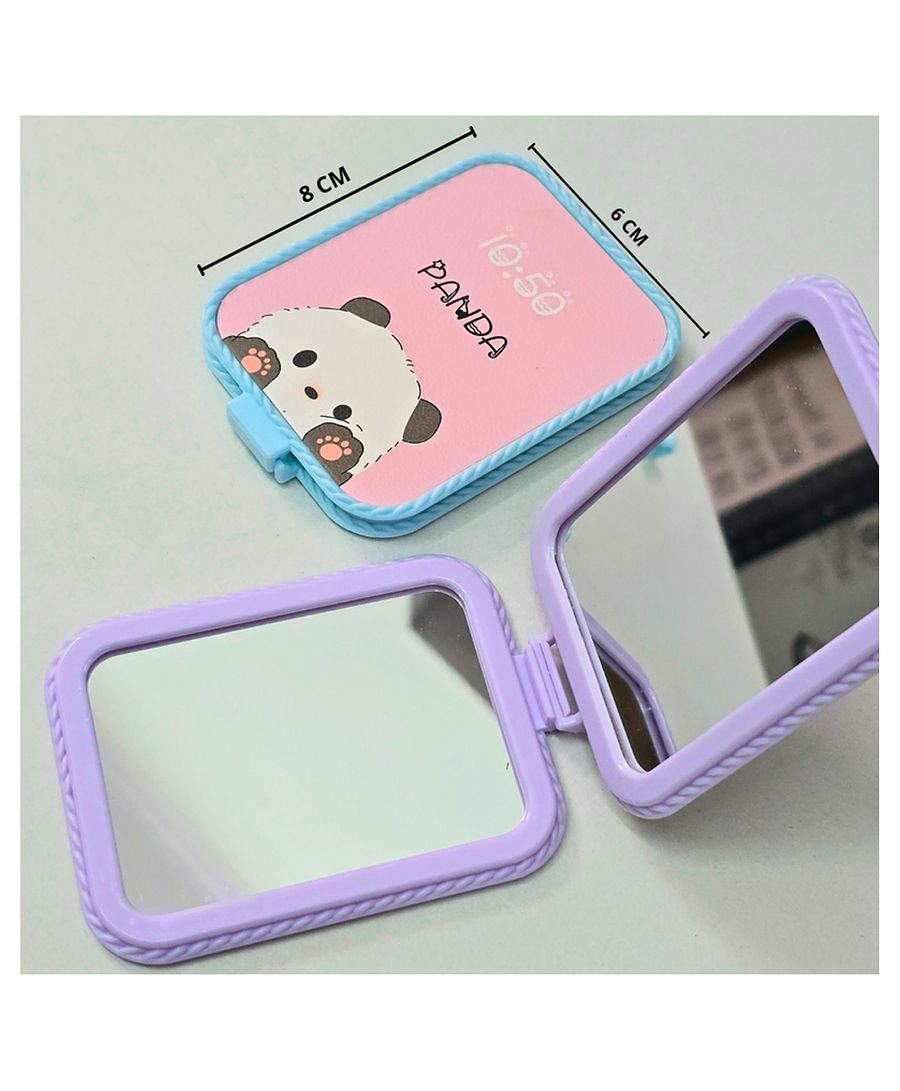 Cute Dual Sided Travel mirror (6 pcs) Net Price Rs.45