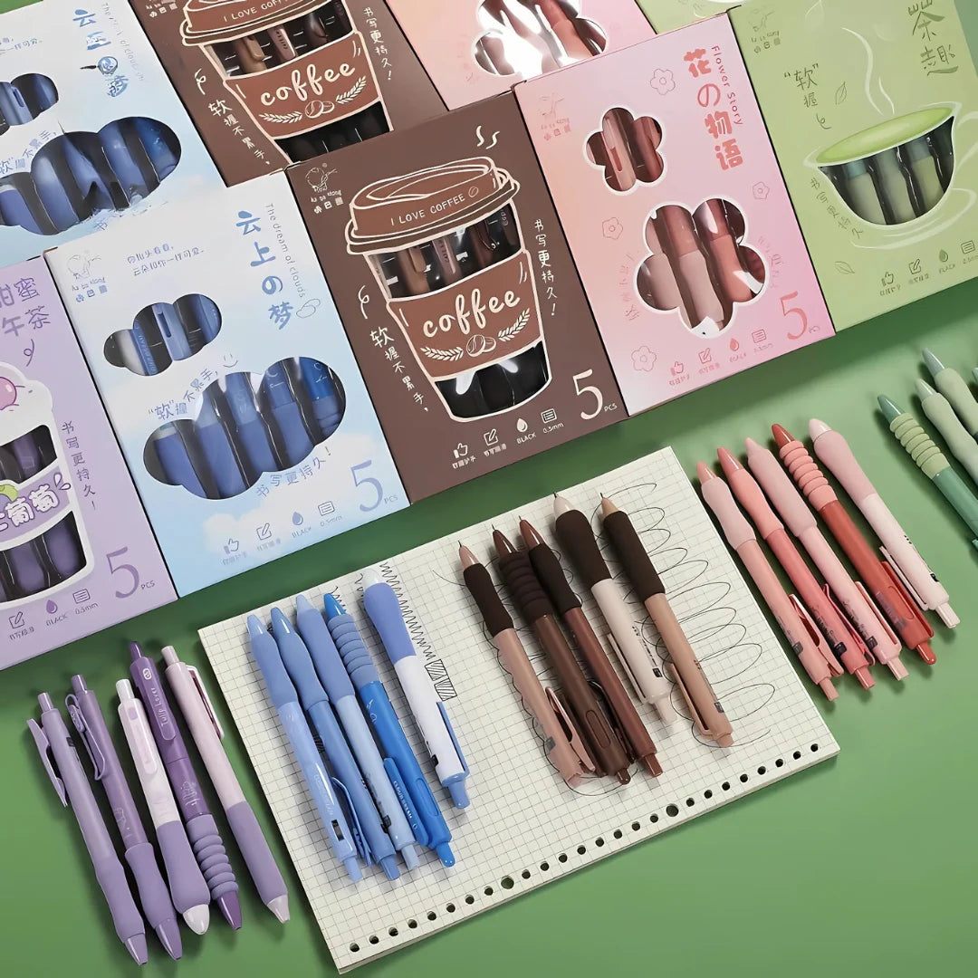 Kawaii Gel Pen Set(Pack of 3) Net Price Rs.135