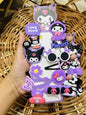 Kuromi Hair Clips Set (4 pack) Net Price Rs. 75