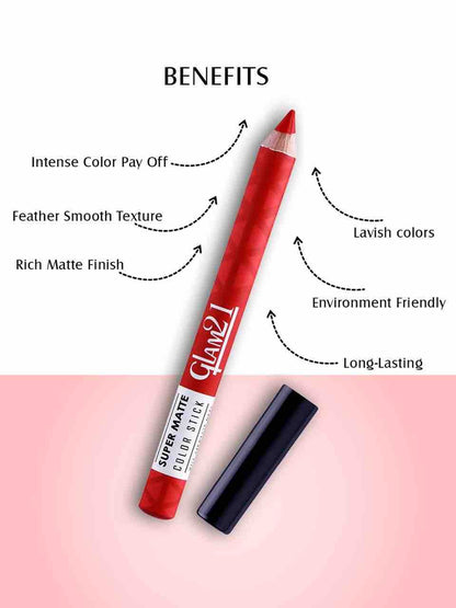 Glam21 Lip Crayon (3 pcs) Net Price Rs.75