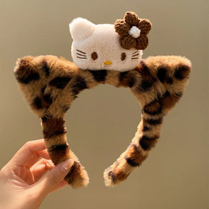 Cute Cat Plush Hair Band(Pack of 2) Net Price Rs.60