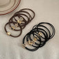 Ornament Hair Tie (20 pcs) -Pack of 2 (Net Price Rs.75)