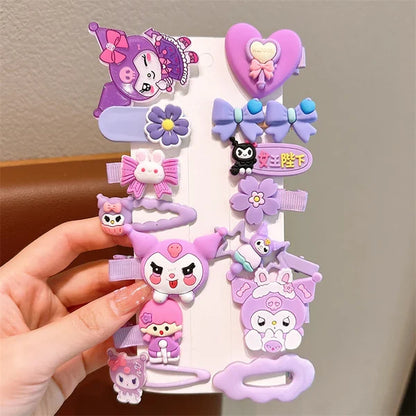 Kuromi Hair Clips Set (3 pack) Net Price Rs. 60