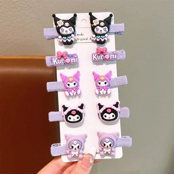 Kuromi Hair Clips Set (3 pack) Net Price Rs. 60