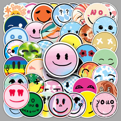 Die Cut 50 Pcs Sticker Packet (Pack of 2) Net Price Rs.85