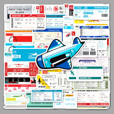Die Cut 50 Pcs Sticker Packet (Pack of 2) Net Price Rs.85