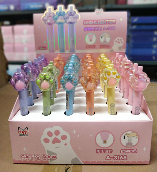 Cat's Paw Highlighter(6pcs) Net Price Rs.42
