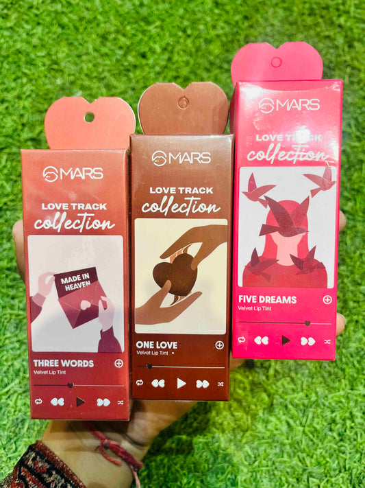 MARS Love Track Lip Tint- 2 pcs (Net Price Rs.195)