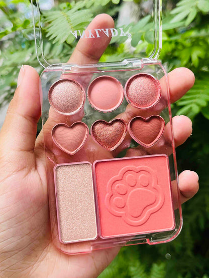 Imported Kawaii Eye Shadow Palette(2 pcs) Net Price Rs.135