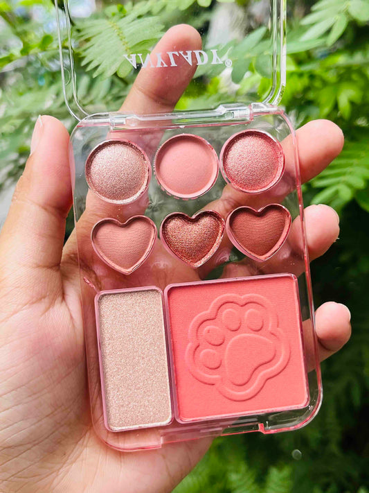 Imported Kawaii Eye Shadow Palette(3 pcs) Net Price Rs.135