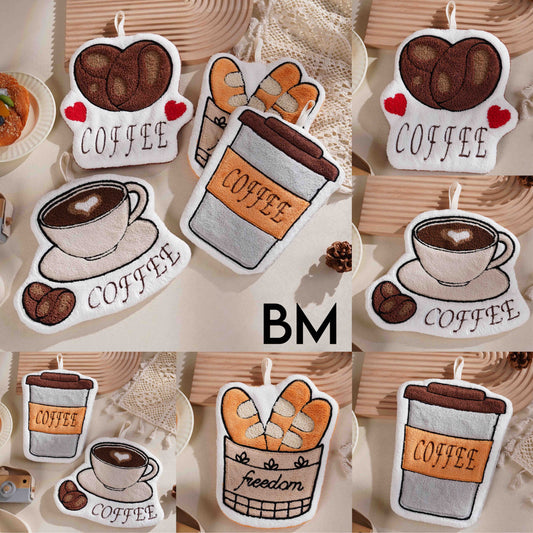 Coffee Microfiber Hand Towel (MOQ 4) Net Price Rs.115