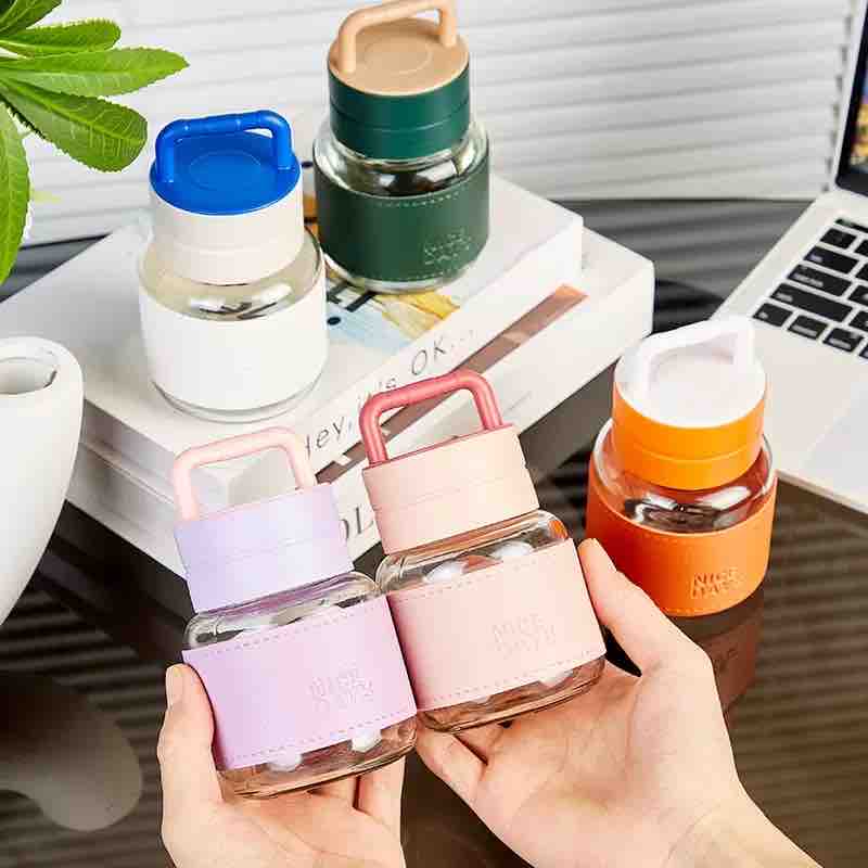 Mini Glass Bottle-4 pcs (Net Price 55)