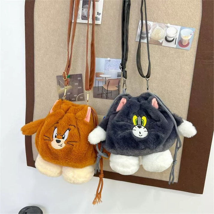 Tom & Jerry Plushy Sling Bag (2 pcs) Net Price Rs.245