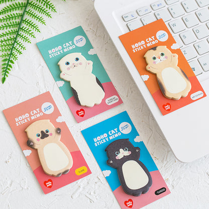 Hoho Cat Sticky Notes(Pack of 6) Net Price Rs.25