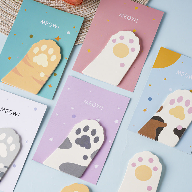 Cat's Paw Sticky notes(Pack of 6 pcs) Net Price Rs.23