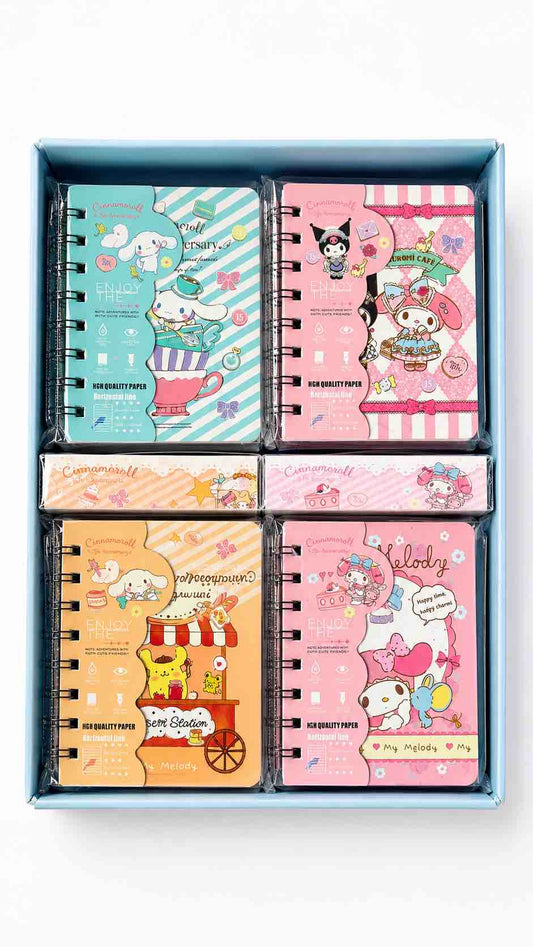 A7 Sanrio Mix Diary (Pack of 6) Net Price Rs.45