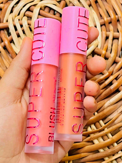 Super Cute Korean Liquid Blush(3 pcs) Net Price Rs.85