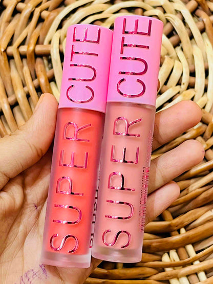 Super Cute Korean Liquid Blush(3 pcs) Net Price Rs.85
