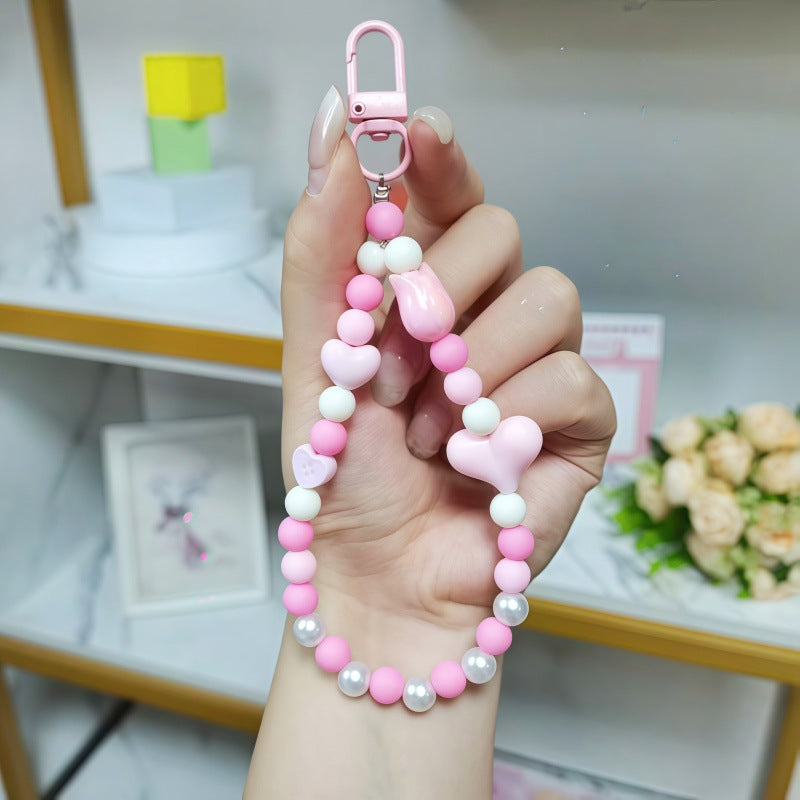 Heart Phone Charms (4 pcs) Net Price Rs.50