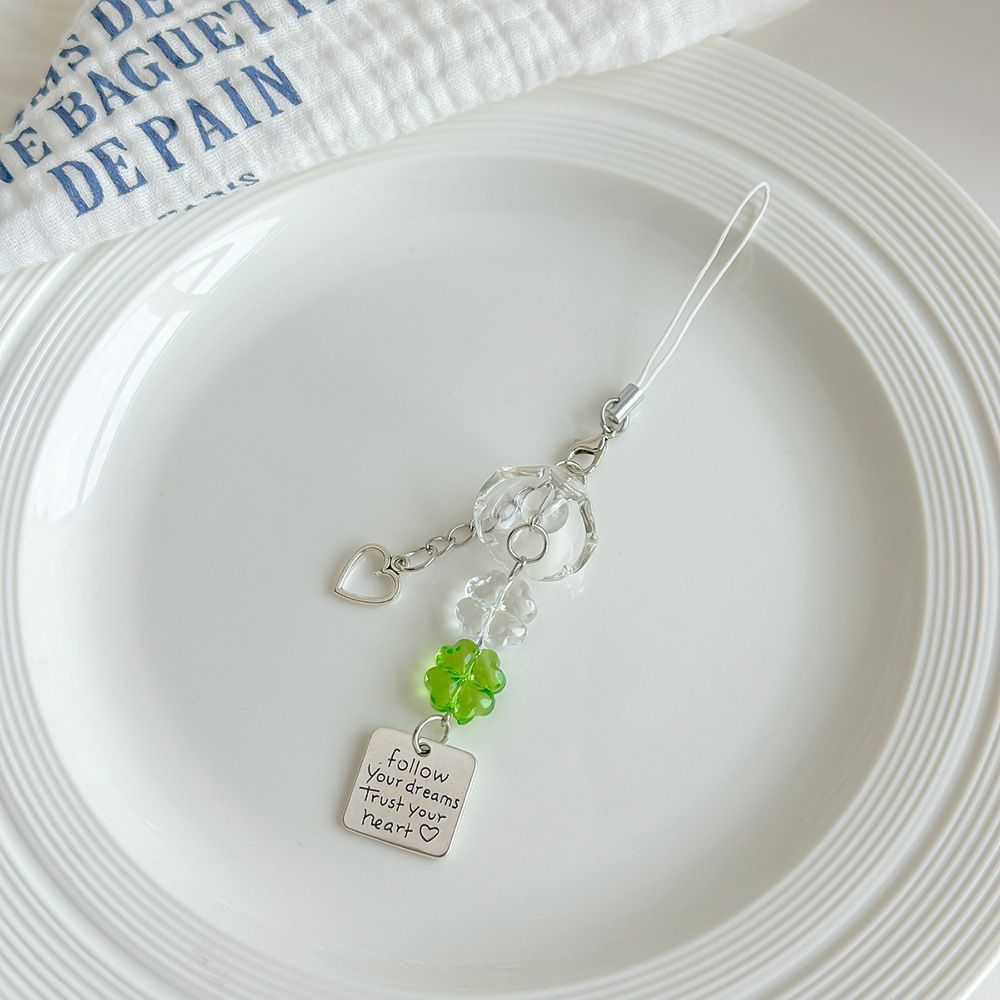 Four Leaf Clover Phone Charms(6 pcs) Net Price Rs.45