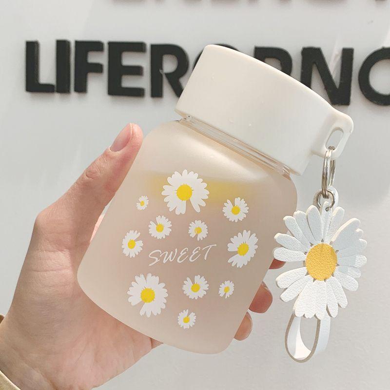 Daisy Frosted Glass Bottle (3 pcs) Net Price Rs. 85