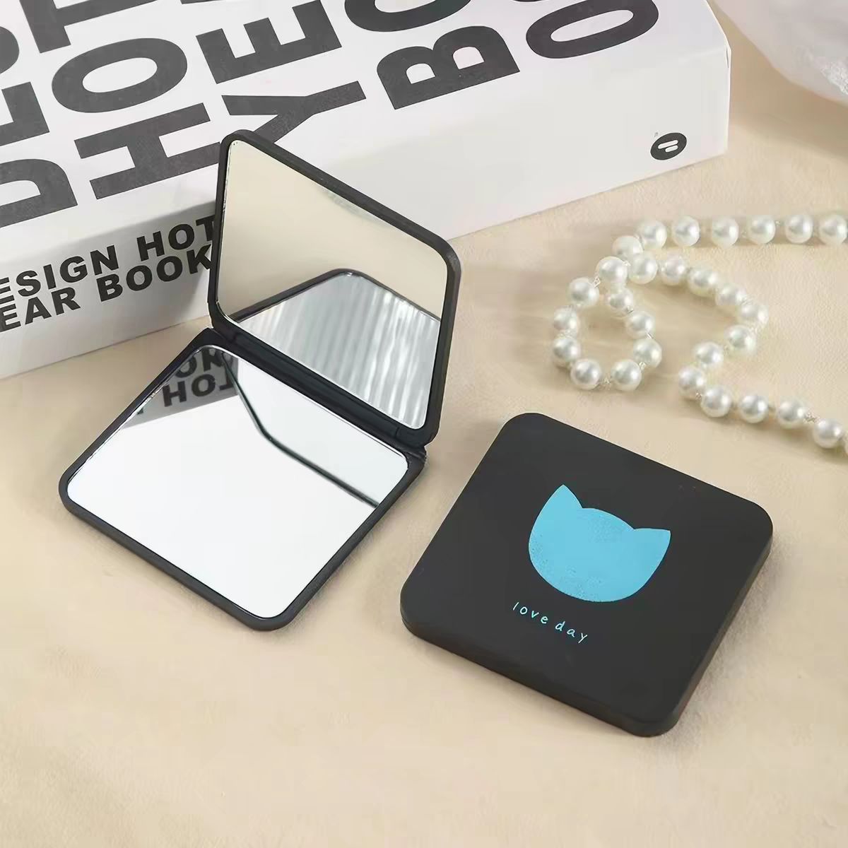 Foldable Pocket Mirror (MOQ 4) Net Price Rs.50
