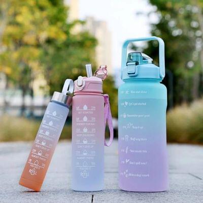 Motivational Bottle Set of 3(MOQ 2 Sets) Net Price Rs.195