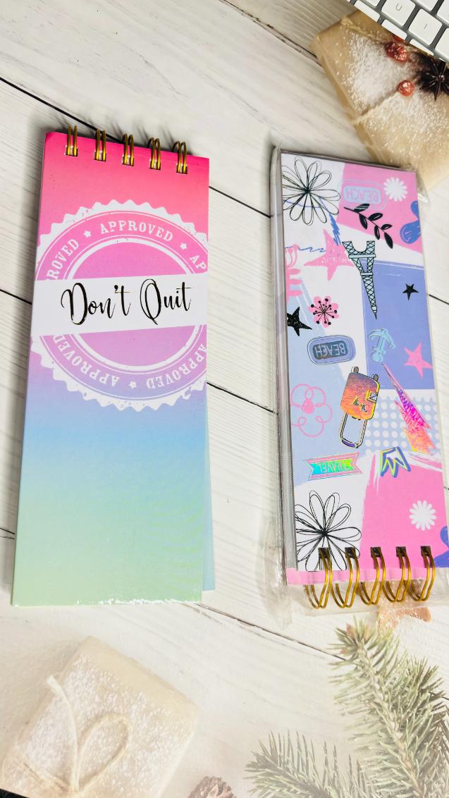 Pastel Spiral Long Memo pad (3 pcs) Net Price Rs.75