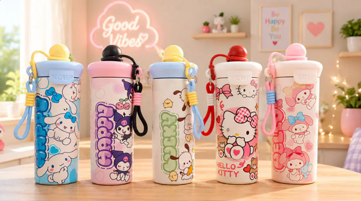 Sanrio Insulated Tumbler(2 pcs) Net price Rs.
