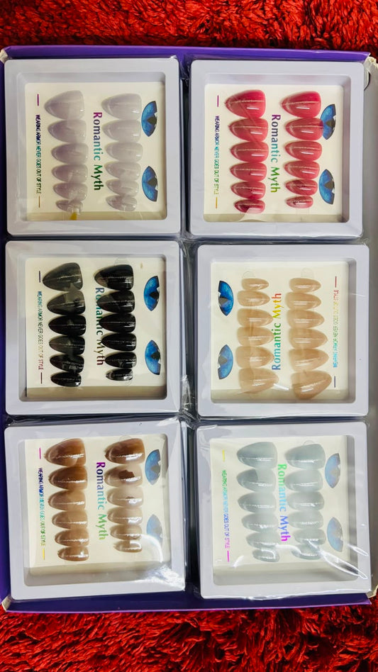 Cat Eye Nails (4 Pcs) Net Price Rs.65