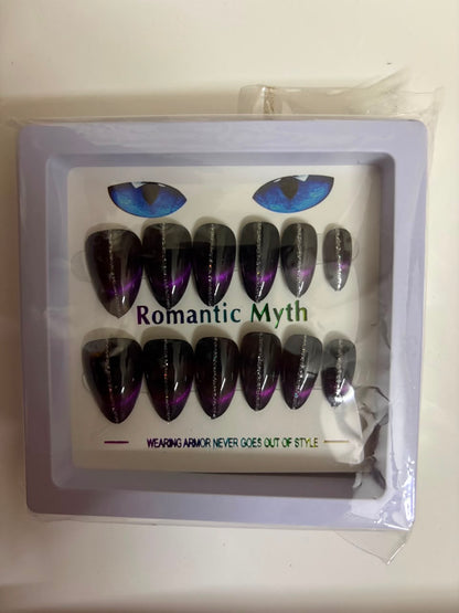 Cat Eye Nails (4 Pcs) Net Price Rs.65