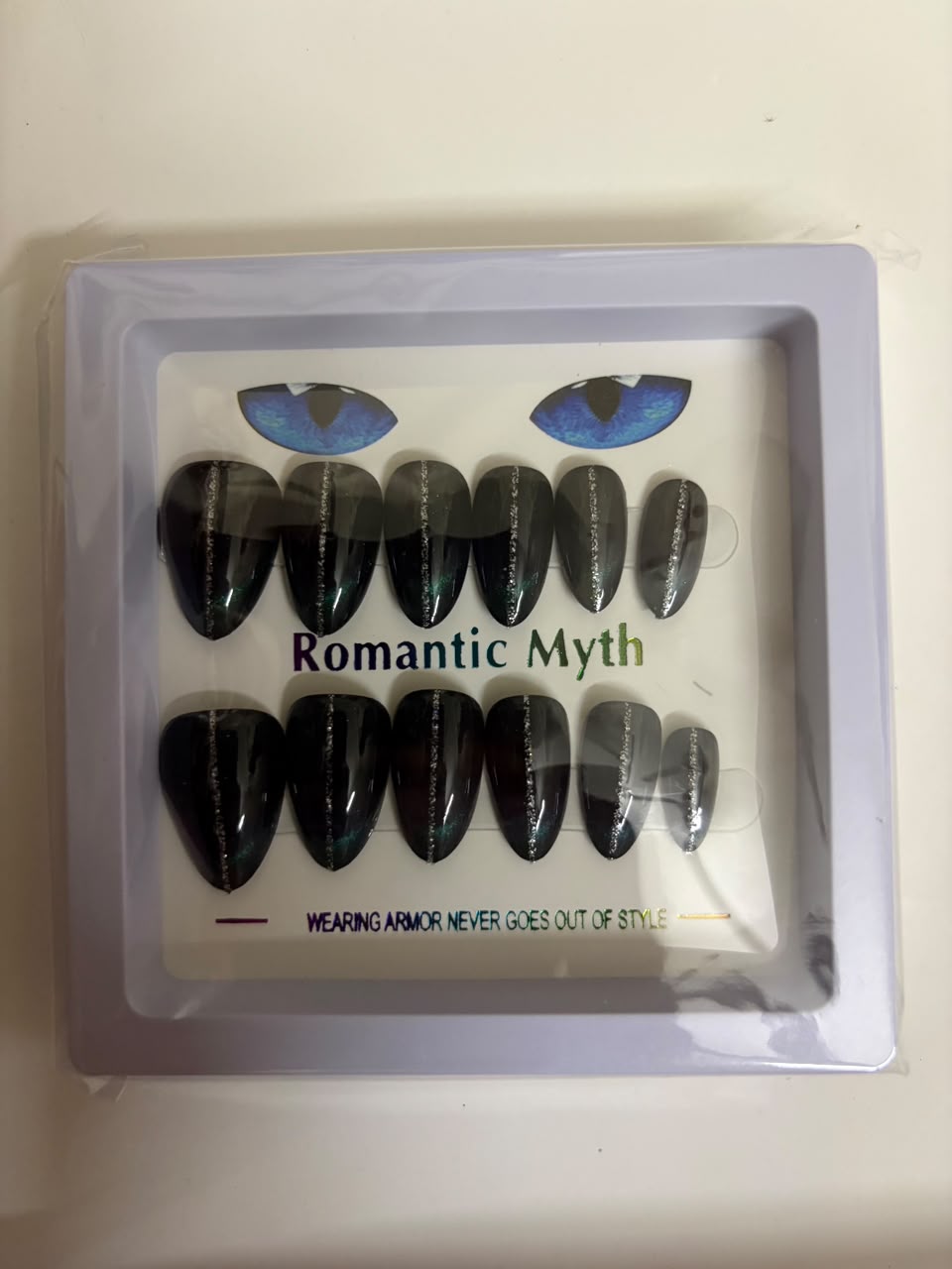 Cat Eye Nails (4 Pcs) Net Price Rs.65