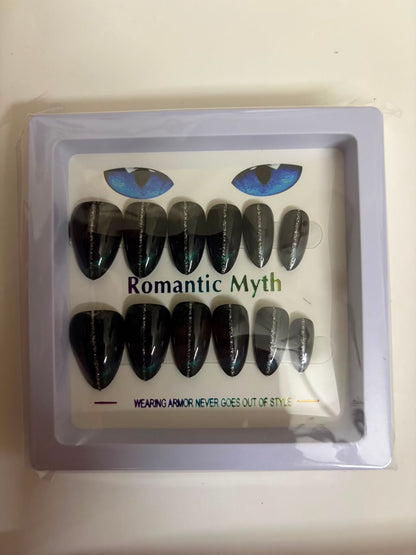 Cat Eye Nails (4 Pcs) Net Price Rs.65
