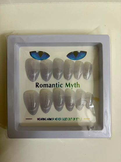 Cat Eye Nails (4 Pcs) Net Price Rs.65