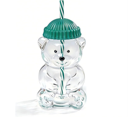 Premium Quality Teddy Bear Glass Sipper (2 Pcs) Net Price Rs.195