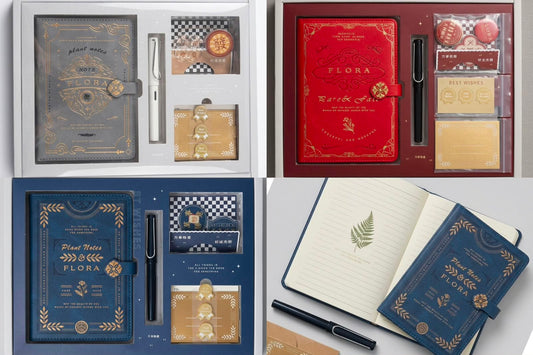 Flora Vintage Diary Gift Set(2 pcs) Net price Rs.395