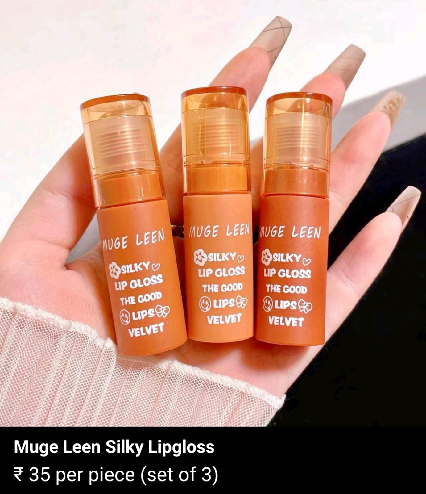 Mud Velvet 3 pcs Set - 3 Boxes (Net Price Rs.130)